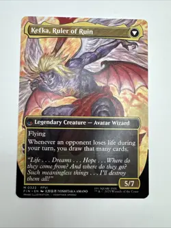 Kefka, Court Mage (Borderless) (0322) MTG - Final Fantasy - NM Mythic - Image 4