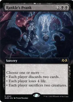 Rankle's Prank NM/M* EXTENDED Wilds Of Eldraine ENGLISH 0341 mtg -UnltdCards - Image 1