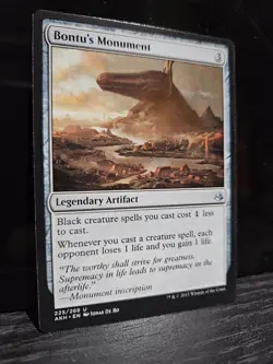 MTG Bontu's Monument - Amonkhet - Near Mint - Image 1