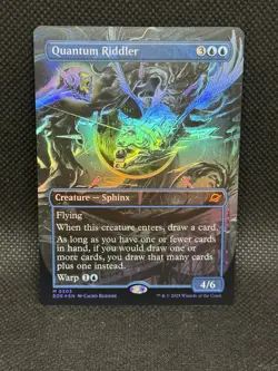 Quantum Riddler (Borderless 305) (Foil) - NM - MTG - EOE - Image 1