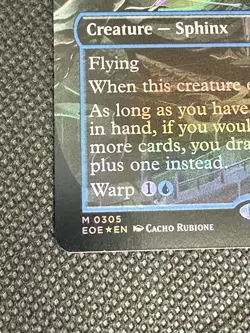 Quantum Riddler (Borderless 305) (Foil) - NM - MTG - EOE - Image 4