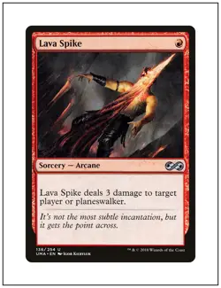 1x Lava Spike, Magic the Gathering, MTG NM - Image 1