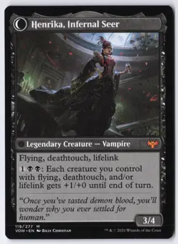 Henrika Domnathi M Innistrad: Crimson Vow 119 NM - Image 2