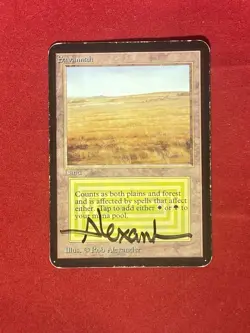 MTG Savannah Alpha Magic the Gathering - Image 1