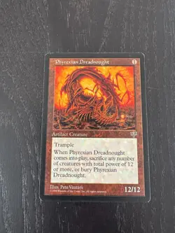 Phyrexian Dreadnought - Magic: The Gathering - Mirage - Moderately Played - Image 1