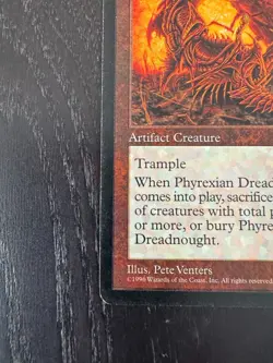 Phyrexian Dreadnought - Magic: The Gathering - Mirage - Moderately Played - Image 4
