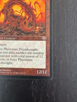 Phyrexian Dreadnought - Magic: The Gathering - Mirage - Moderately Played - Image 5