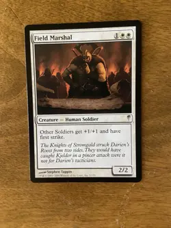 English MTG Field Marshal LP coldsnap Magic the Gatherin - Image 1