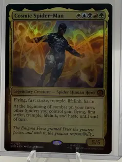 Cosmic Spider-Man (Extended Art) Marvel's Spider-Man Foil - Image 1