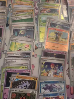 Lot Of 221 Pokemon Cards from Prismatic Evolution, Reverse Holos, Bulk - Image 5