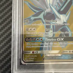 2018 POKEMON SUN & MOON ULTRA PRISM #146 FULL ART/DIALGA GX PSA 10 - Image 5