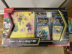 Pokemon TCG Iono's Bellibolt ex Premium Collection Box NEW/Factory Sealed - Image 1