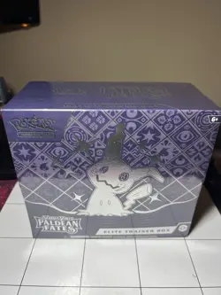 Paldean Fates ETB *SEALED* BRAND NEW POKEMON Elite Trainer Box Scarlet & Violet - Image 1