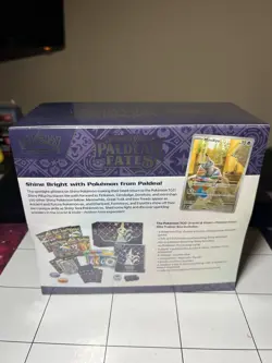 Paldean Fates ETB *SEALED* BRAND NEW POKEMON Elite Trainer Box Scarlet & Violet - Image 2