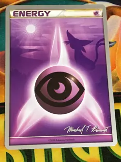 C1465 POKEMON TCG WORLD CHAMPION PSYCHIC ENERGY ESPEON LP COMMON - Image 1