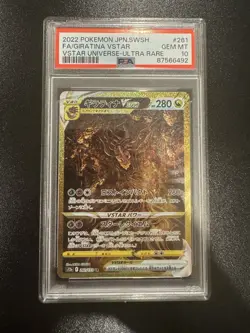 2022 Pokemon JPN SWSH Giratina VSTAR Ultra Rare PSA Gem Mint 10 - Image 1