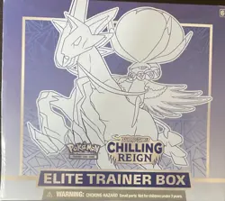 Pokemon Chilling Reign Elite Trainer Box SWSH06 Factory Sealed ETB - Image 1