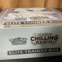 Pokemon Chilling Reign Elite Trainer Box SWSH06 Factory Sealed ETB - Image 2