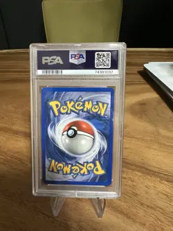 2005 POKEMON EX UNSEEN FORCES LUGIA & HO-OH Cosmo HOLO Psa8 - Image 3