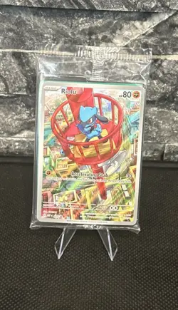 Pokemon TCG -Riolu 010 Mega Evolution Promo Holo SEALED - Image 1