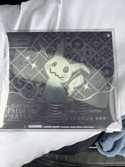 POKEMON PALDEAN FATES SEALED POKEMON CENTER EXCLUSIVE ELITE TRAINER BOX ETB - Image 1