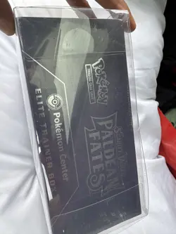 POKEMON PALDEAN FATES SEALED POKEMON CENTER EXCLUSIVE ELITE TRAINER BOX ETB - Image 5