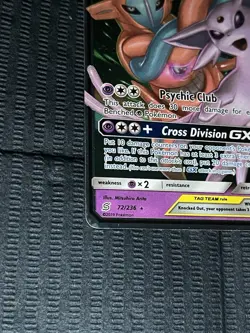 Pokemon TCG Espeon & Deoxys GX Ultra Rare (NEAR MINT) Tag Team - Image 5