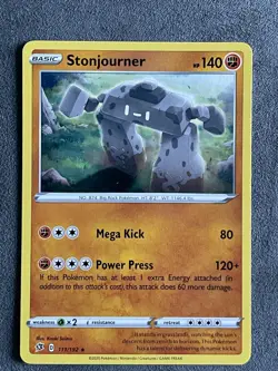 Stonjourner 111/192 Rare Rebel Clash Pokemon TCG - NM - Image 1