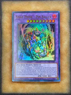 Yugioh Gold Pride - Pin Baller CYAC-EN087 Ultra Rare 1st Ed NM - Image 1
