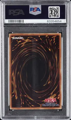2019 YU-GI-OH! JPN LEGEND GOLD BOX #JPS01 DARK MAGICIAN PSA 8 - Image 2