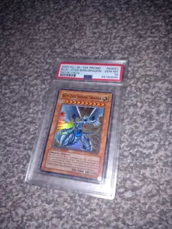 Yu-Gi-Oh Blue-Eyes Shining Dragon MOV-EN001 PSA 10 2004 Promo - Image 4