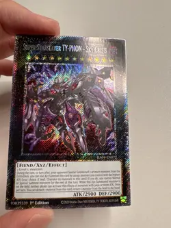 Yugioh Super Starslayer TY-PHON - Sky Crisis RA04-EN072 Collector Rare 1st Ed NM - Image 3
