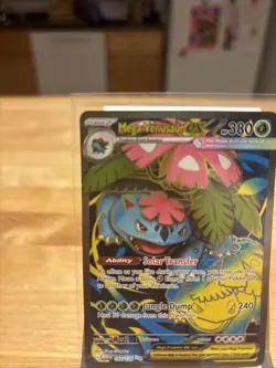Mega Venusaur ex Full Art Card - #155/132 - Pokemon Mega Evolutions - Ultra Rare - Image 2