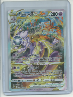 Mewtwo VSTAR GG44/GG70 Crown Zenith: Galarian Gallery Holo Pokemon TCG Card - Image 1