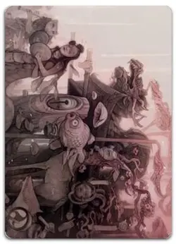 March of Burgeoning Life Art Card #29 (NM) Kamigawa Neon Dynasty ASNEO Magic MTG - Image 1