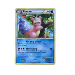 Slowbro Pokemon Card 38/90 HeartGold SoulSilver 2010 Nintendo - Image 1