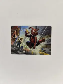 Spider-Ham Peter Porker Art Card Art Series: Marvel's Spider-Man MTG - Image 2
