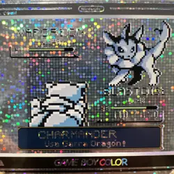BLASTOISE CHARMANDER VS VAPOREON ERROR CARD - GAMEBOY COLOR - POKEMON CARDS - Image 5