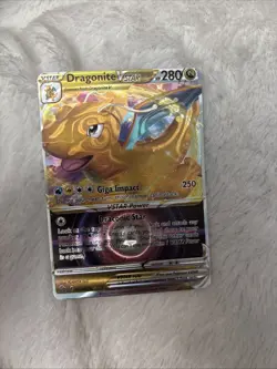 Pokemon TCG Dragonite VSTAR Holo Ultra Rare Card 050/078 Pokemon Go - Image 1