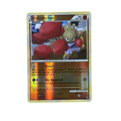 Hitmonchan Reverse Holo Rare Pokemon Card Rising Rivals 53/99 TCG - Image 1