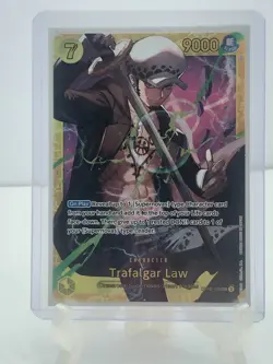 2025 One Piece Card Game: Royal Blood OP10 SEC English Trafalgar Law #OP10-119 - Image 1