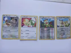 Mewoth and Persian for Sell All 4 for Sell Pokemon Card Game TCG Set Of 4 - Image 1