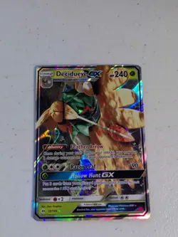 Pokemon Card - Decidueye GX - #12/149 - Sun & Moon - Holo - LP - Image 1