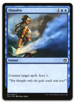 Dissolve #51 (NM) Iconic Masters IMA Magic MTG - Image 1