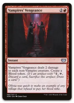 Vampires' Vengeance #180 (NM) Crimson Vow VOW Magic MTG - Image 1