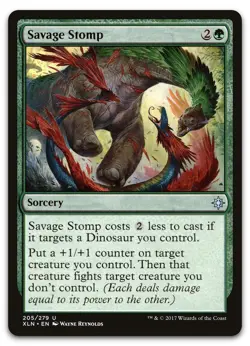 Savage Stomp #205 (NM) Ixalan XLN Magic MTG - Image 1