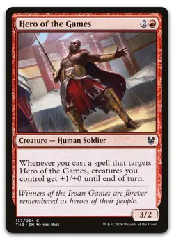 Hero of the Games #137 (NM) Theros Beyond Death THB Magic MTG - Image 1