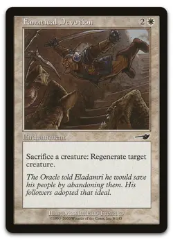 Fanatical Devotion #8 (NM) Nemesis NMS Magic MTG - Image 1
