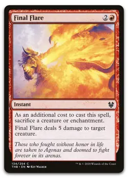 Final Flare #134 (NM) Theros Beyond Death THB Magic MTG - Image 1