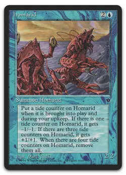 Homarid (Tedin) (NM) Fallen Empires FEM Magic MTG - Image 1